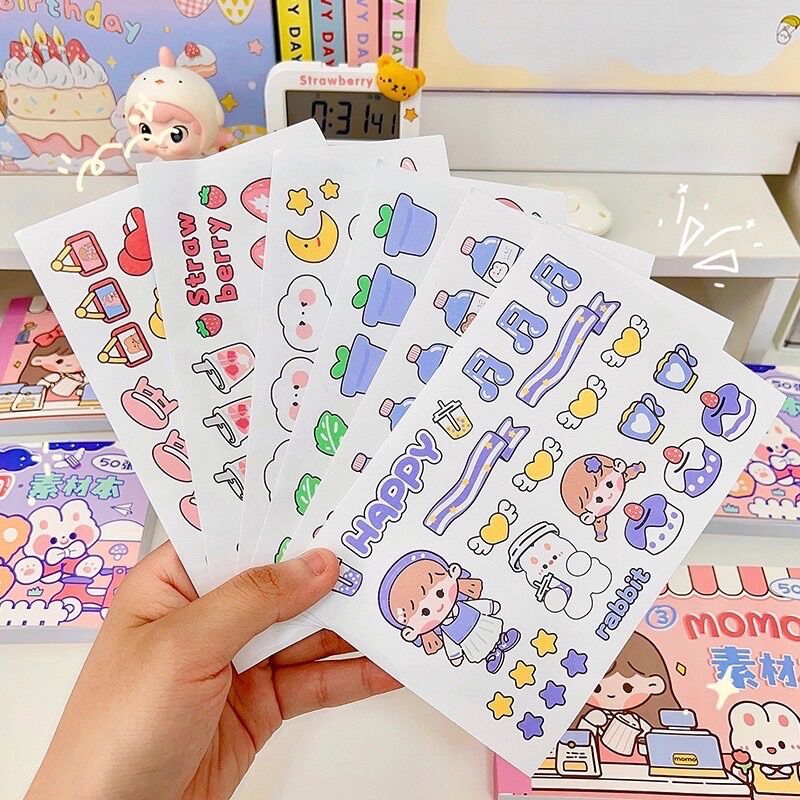 Sổ 50 tờ sticker 10x15cm
