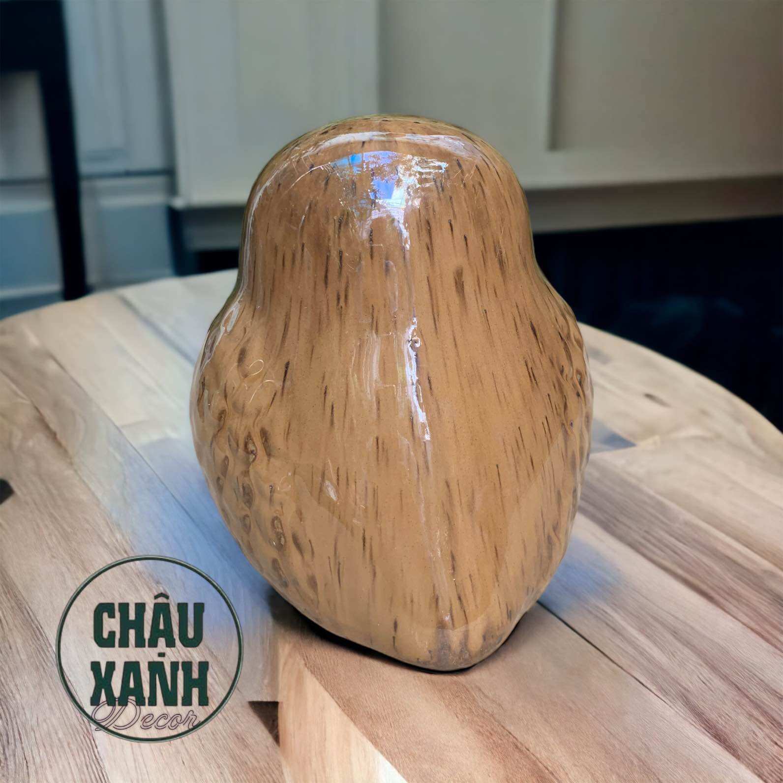 Cú bằng gốm sứ , tượng hình thú gốm sứ