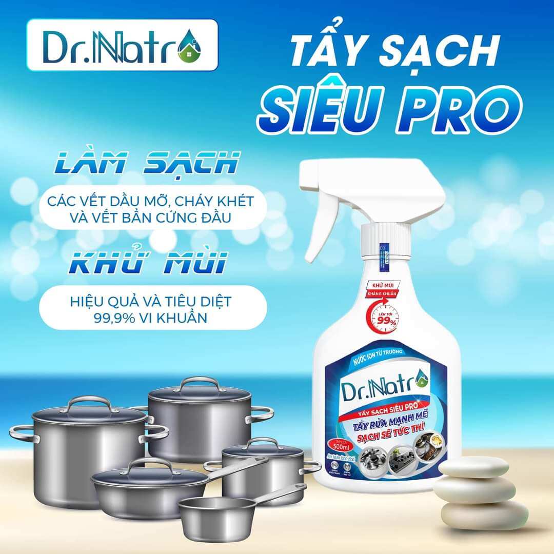 Xịt tẩy đa năng dr.natro