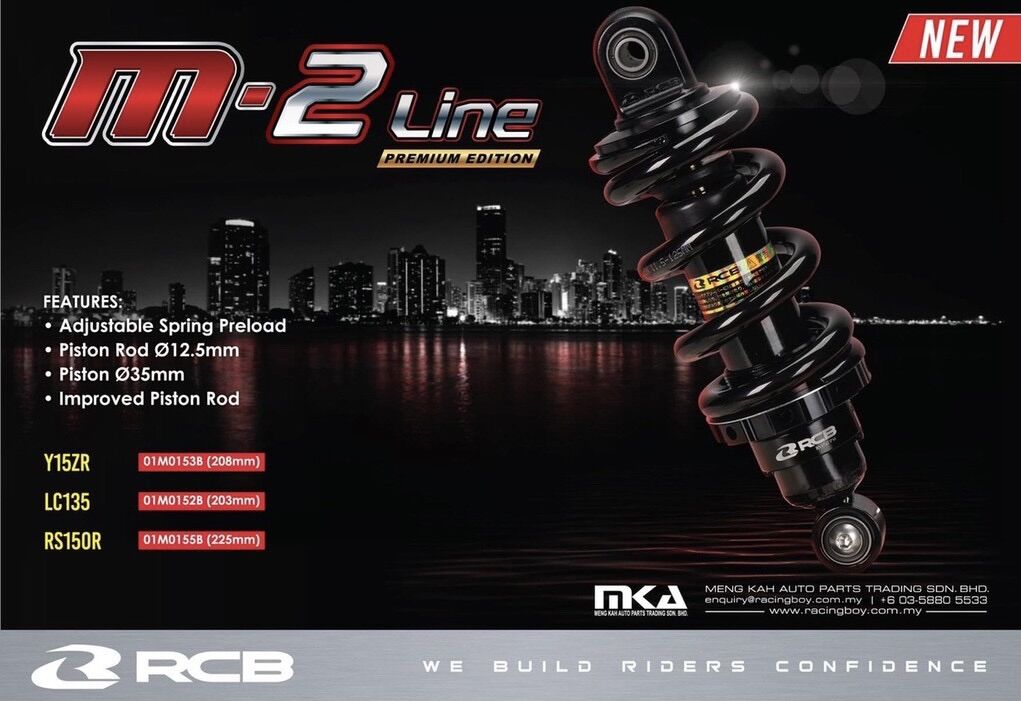Phuộc RCB M2 Ex135 Ex150 Winner Sonic
