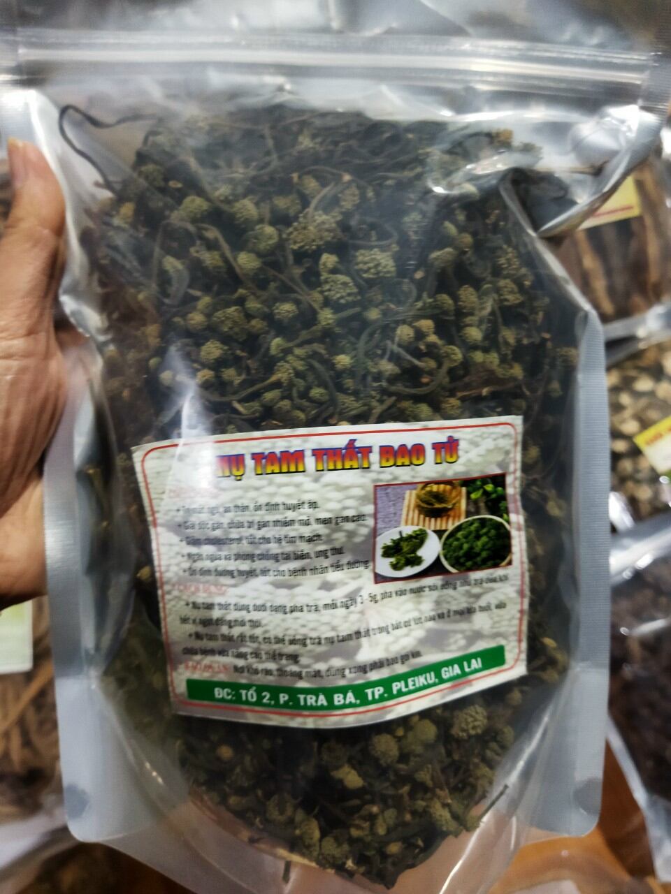 Nụ tam thất sấy khô thơm phức [0,5kg - 1 kg]