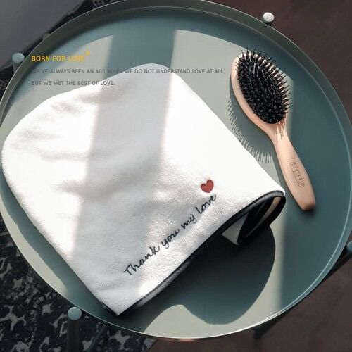 [HCM]Khăn trùm đầu làm khô tóc