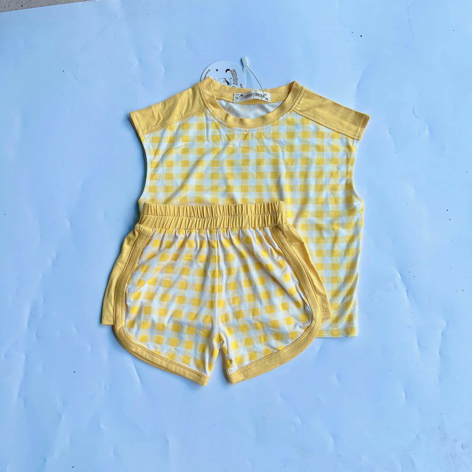 Bộ thun lạnh sát nách cho bé 5-18kg (cr)