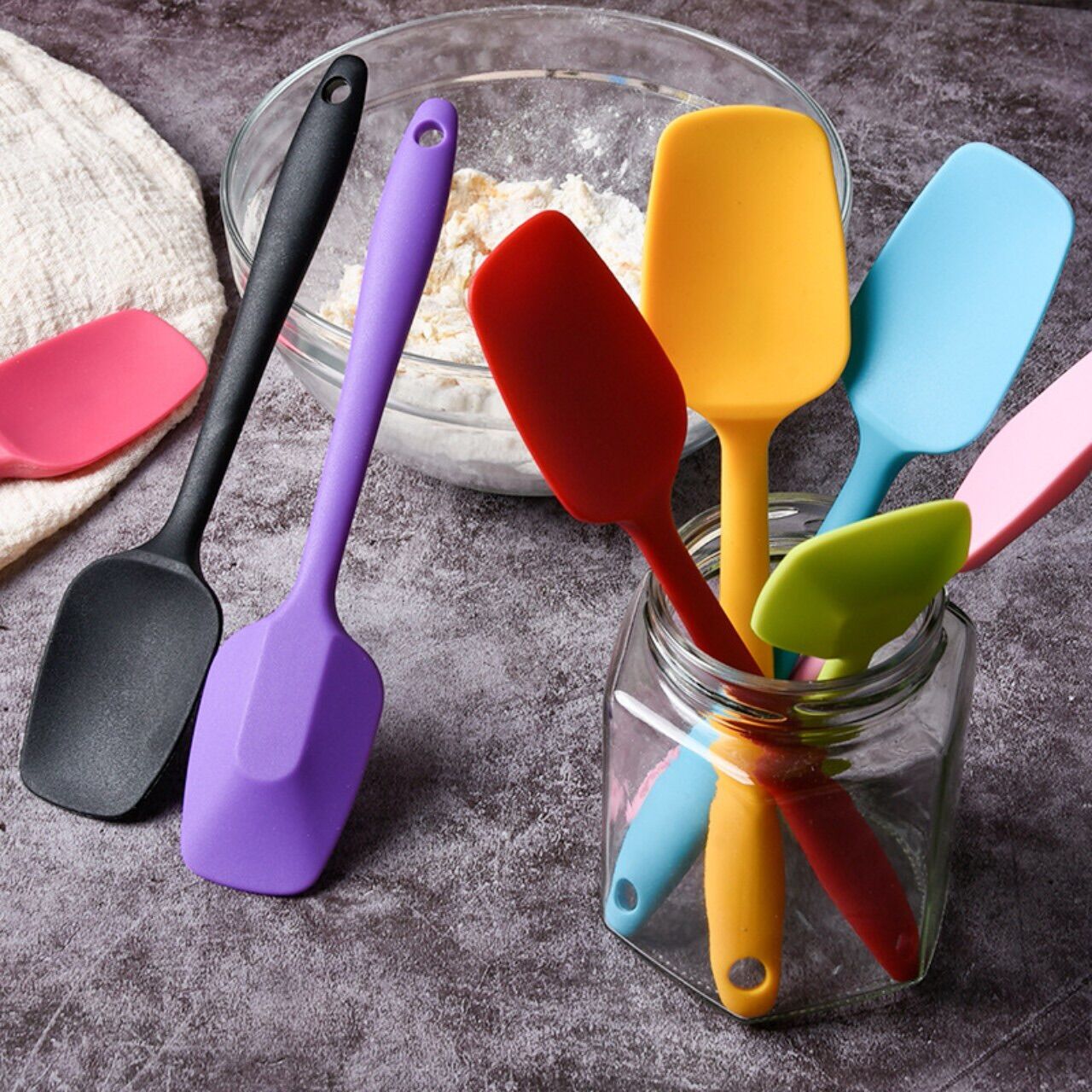 Trộn bột silicone 21cm/28cm