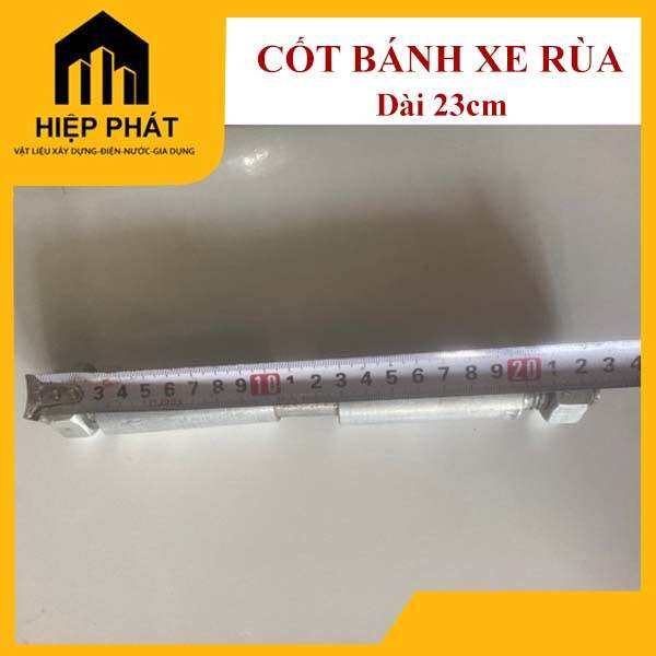 Trục bánh xe rùa, cốt bánh xe rùa loại to 24cm