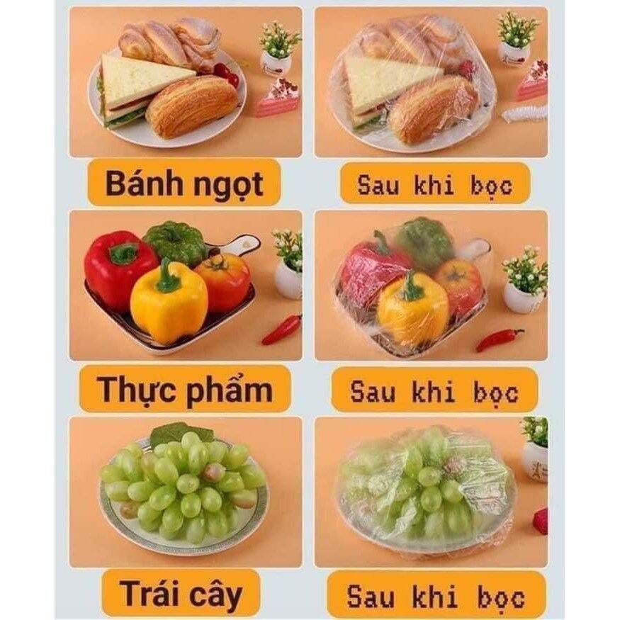 TÚI ZIP 100 MÀNG BỌC THỰC PHẨM CO DÃN