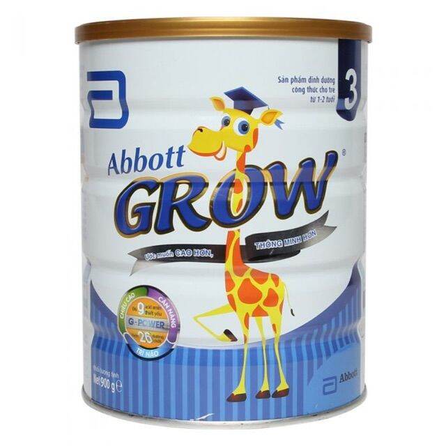 Sữa bột abbott grow 3 - lon 900gr