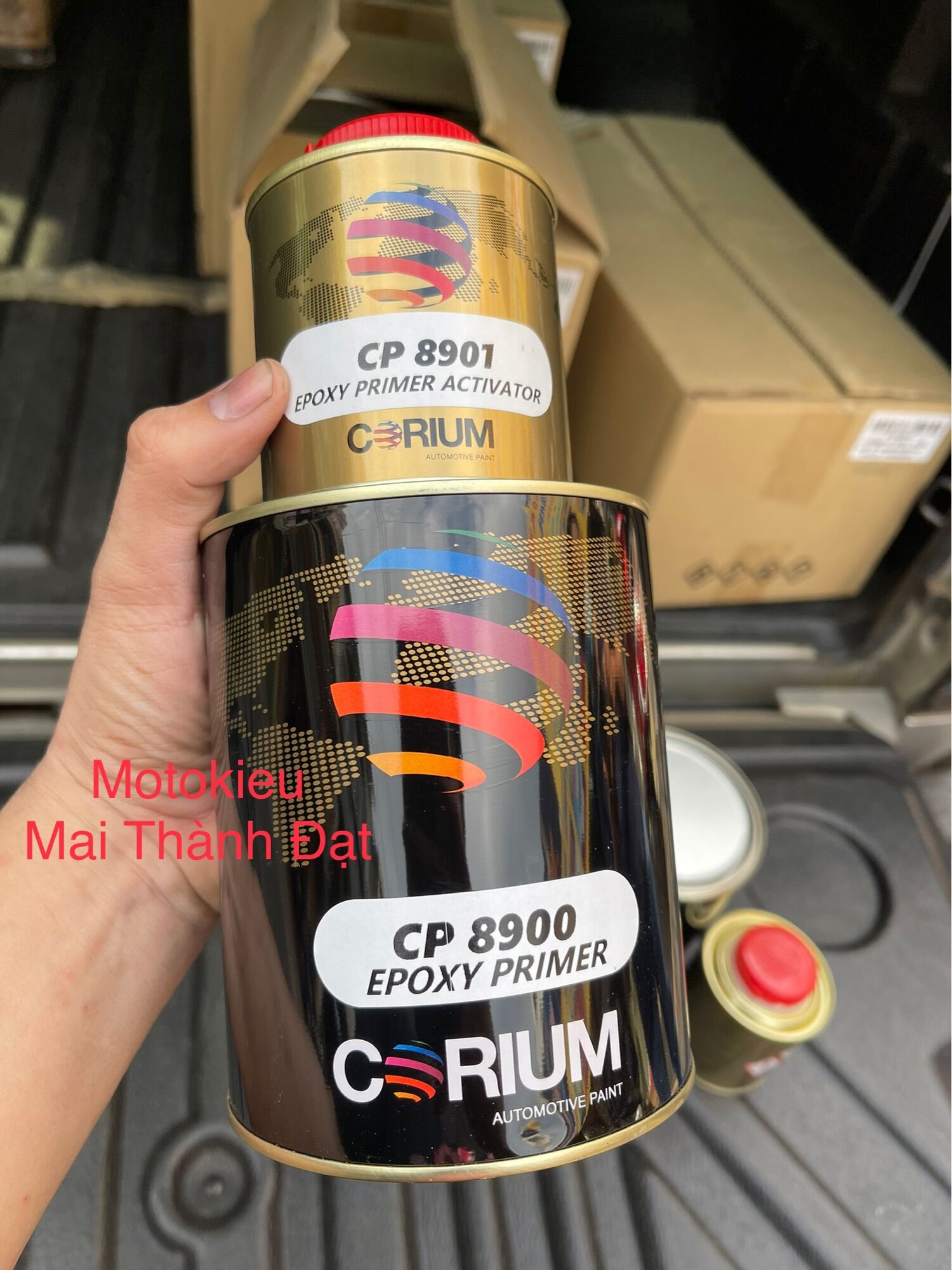 Corium Primer (Car - Motorcycle Paint) 1 Set 2kg2