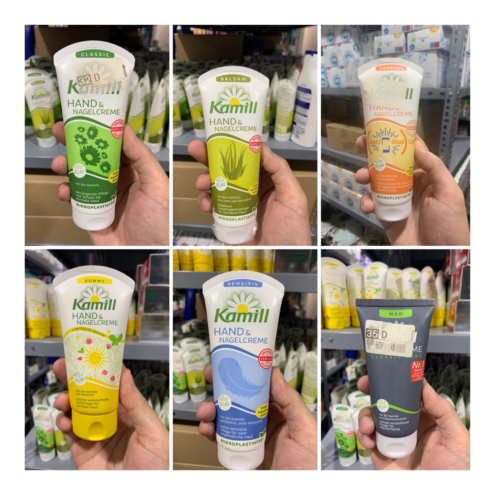 Kem dưỡng da tay và móng tay Kamill, 100ml-150ml, Hàng Đức