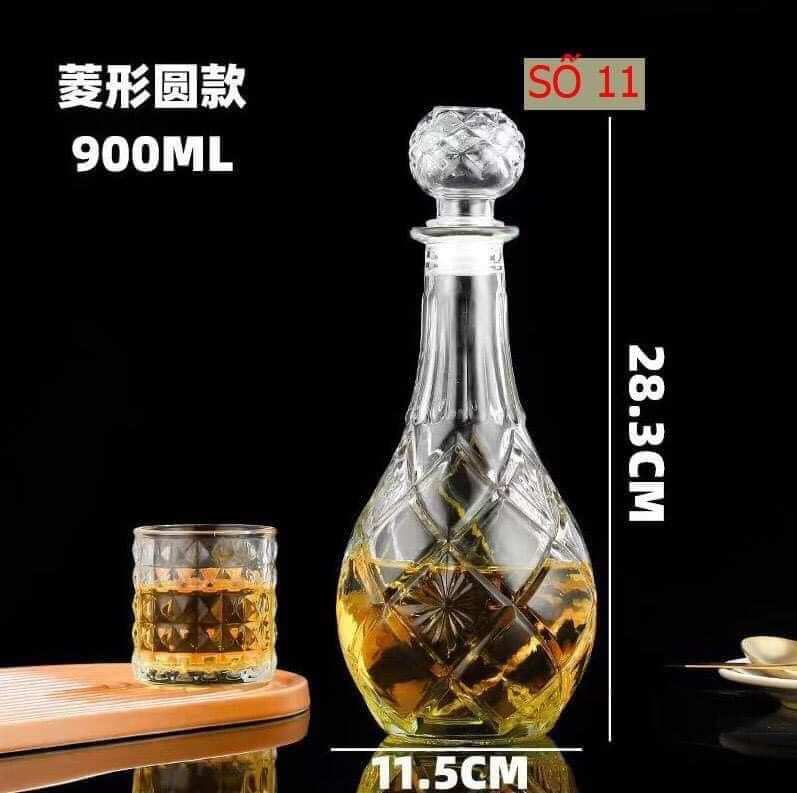 Combo 3 bình đựng rượu