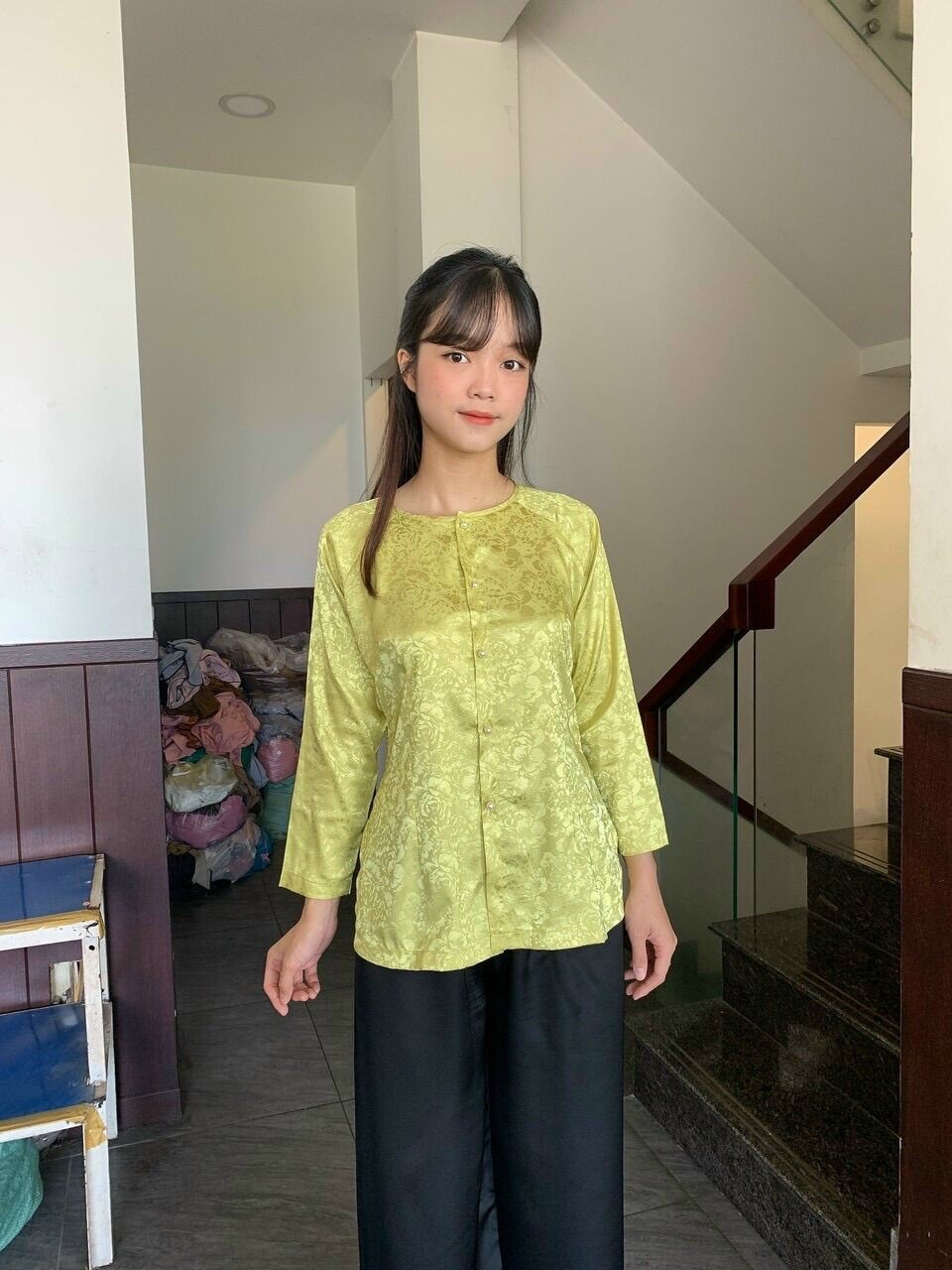 Áo bà ba gấm