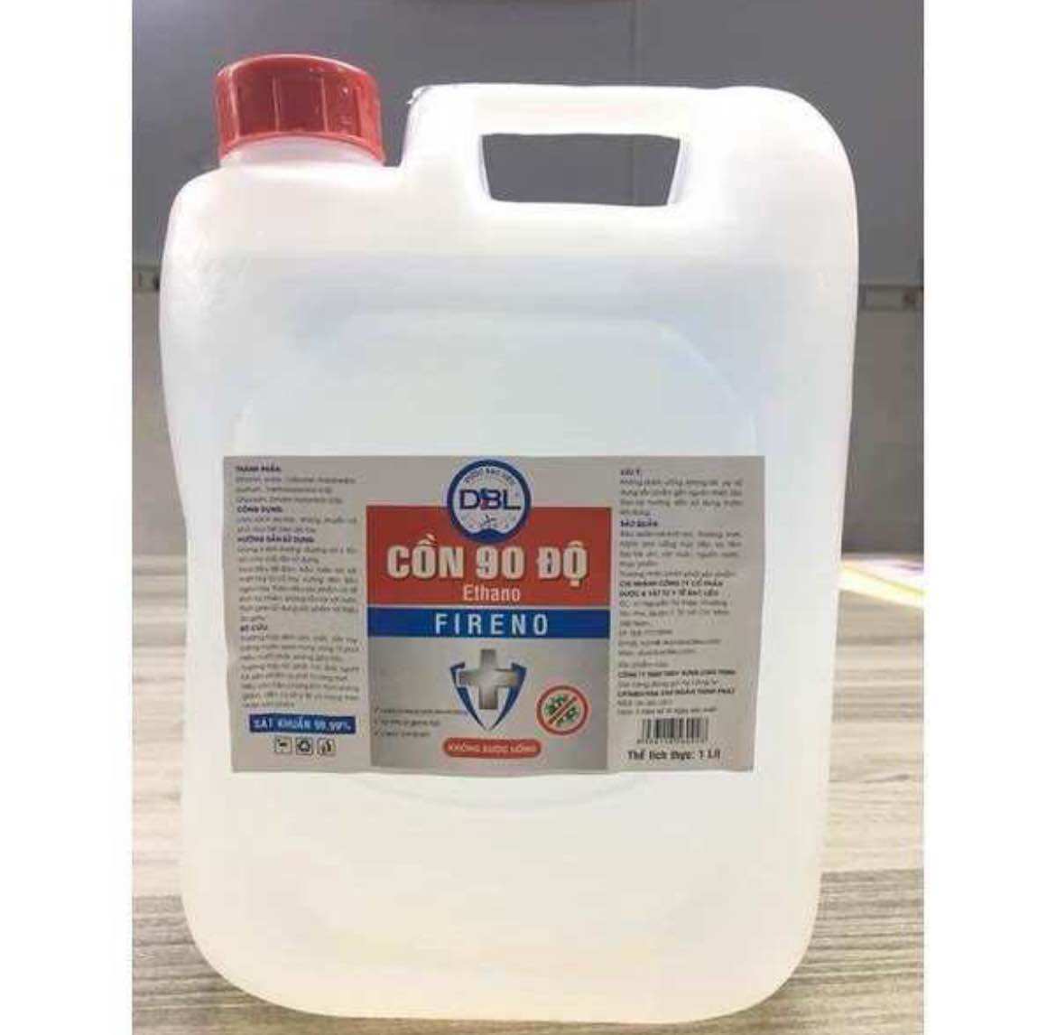 Cồn 90 Độ - Cồn Y Tế Sát Khuẩn Can 30 Lít