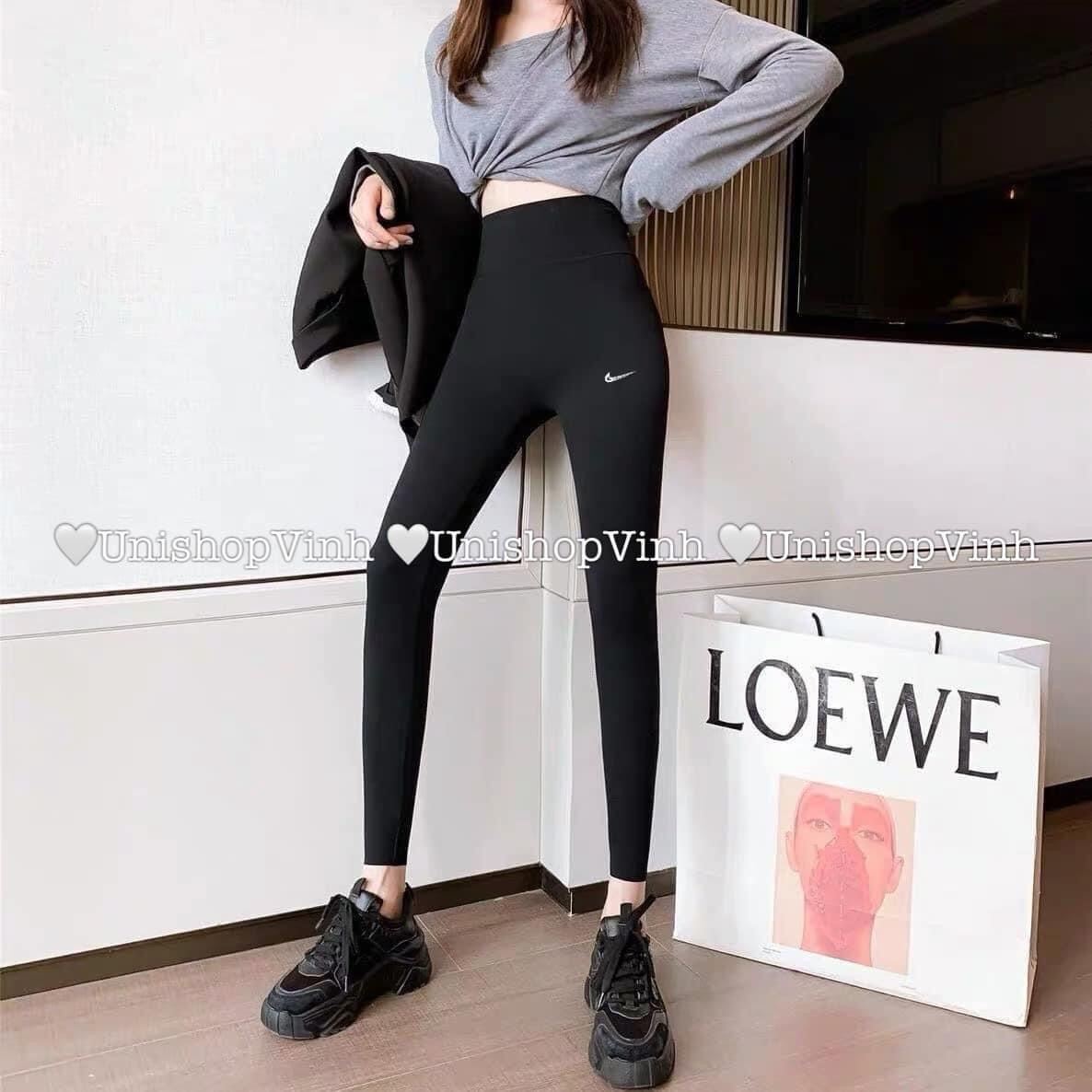 Quần legging thêu