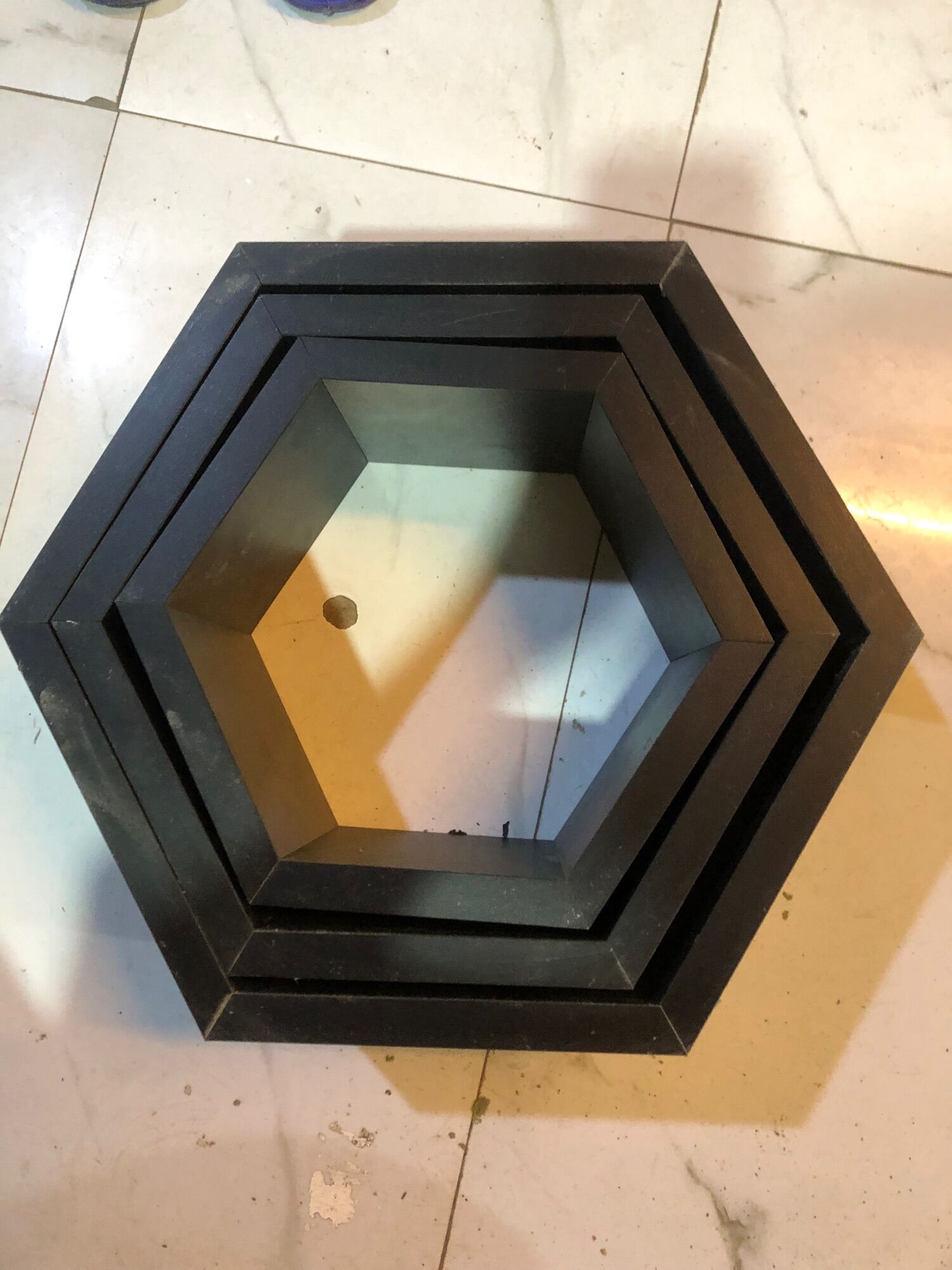 Bộ 3 ô lục giác lồng nhau