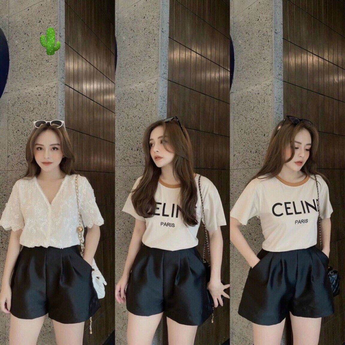 Quần xếp ly phi bóng có túi