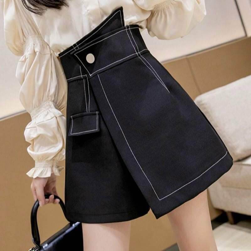 Chân váy viền chỉ xinh lung linh cá tính thích hợp
