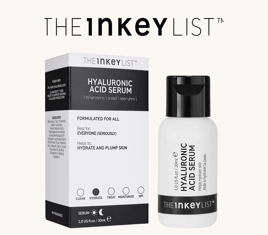 Tinh chất cấp ẩm phục hồi da The Inkey List Hyaluronic Acid Serum 30ml