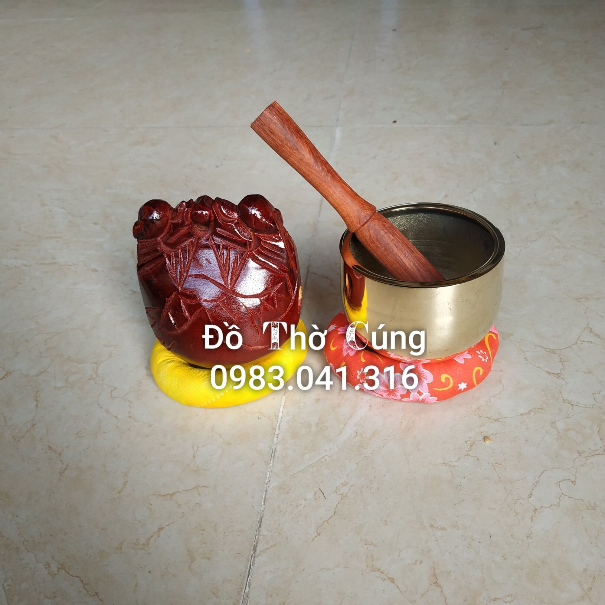 Bộ chuông mõ tụng kinh