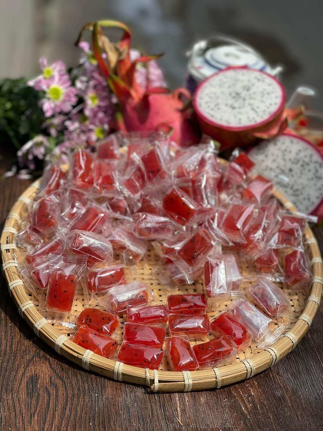Mứt thanh long ép 500g