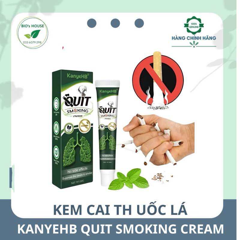 Kem cai thuố c lá KanyeHB Quit Smoking Cream