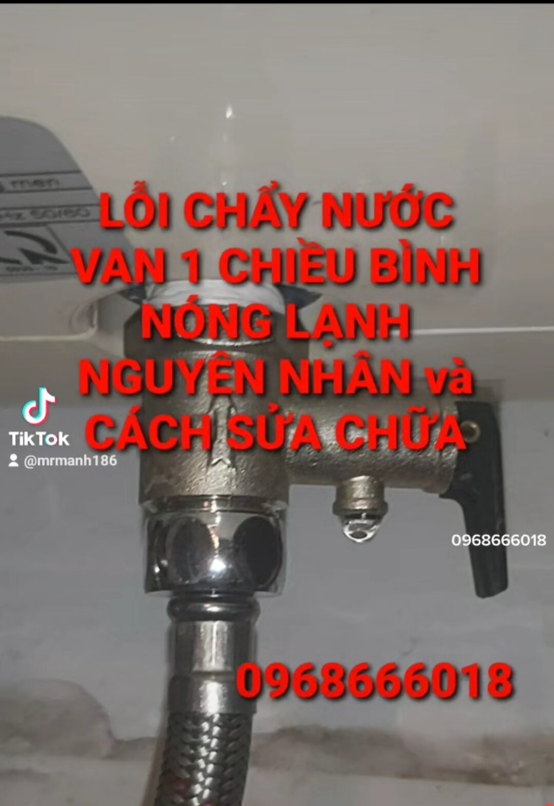 Van 1 chiều bình nóng lạnh Ariston
