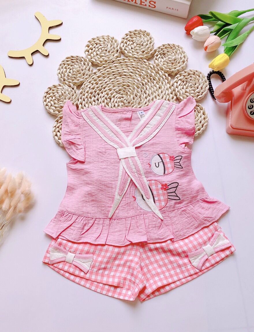 Set bộ thủy thủ bé gái
