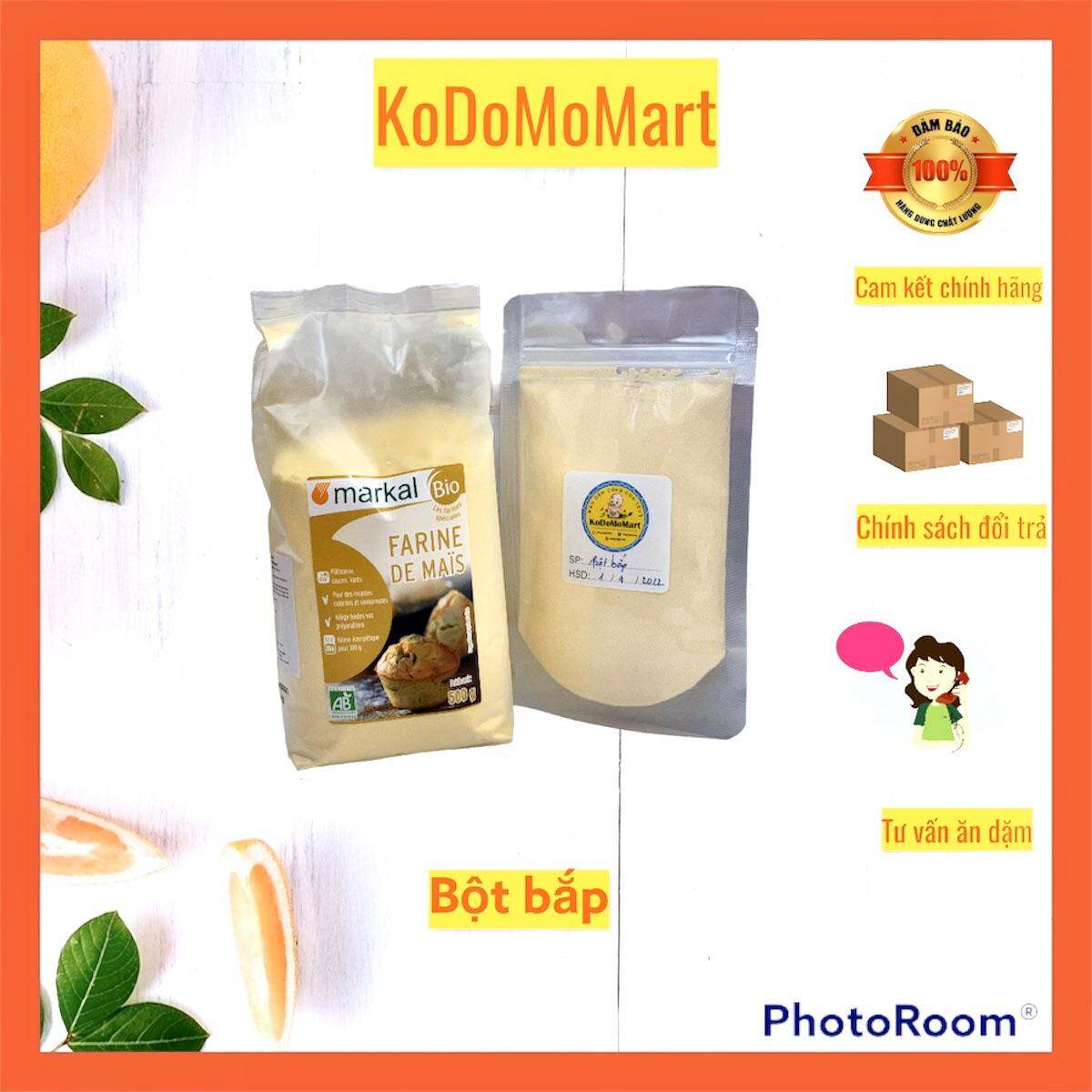Bột ngô hữu cơ làm bánh cho bé hạn 12/2022