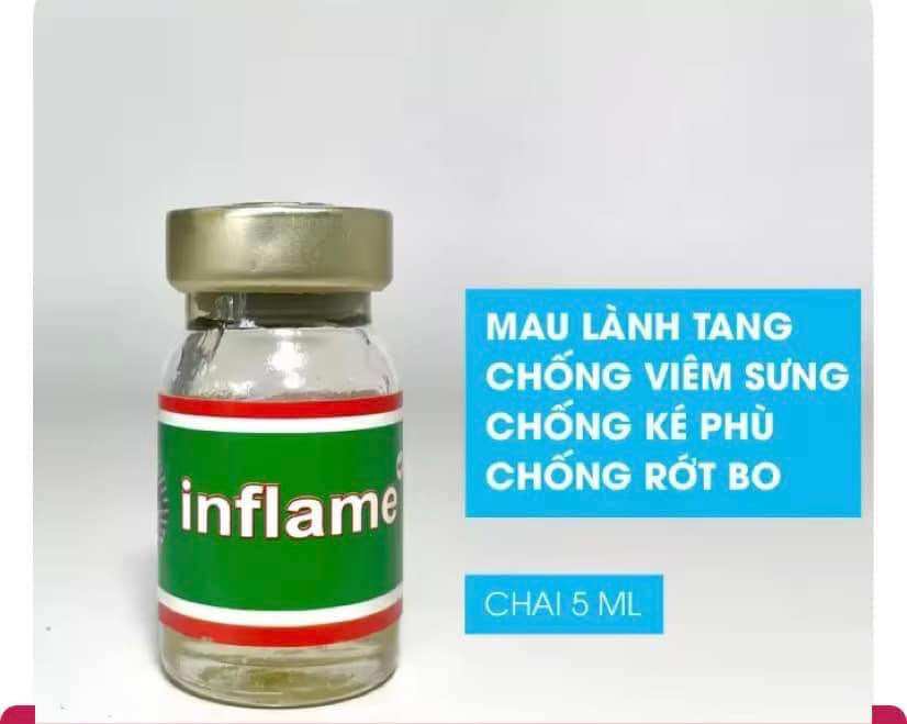 Thuốc trị tang gà đá Inflame chai 5ml nhập khẩu chính hãng Thái Lan + trị tang gà đá trị tang cho gà đá thuốc trị tang cho gà đá trị tan gà đá