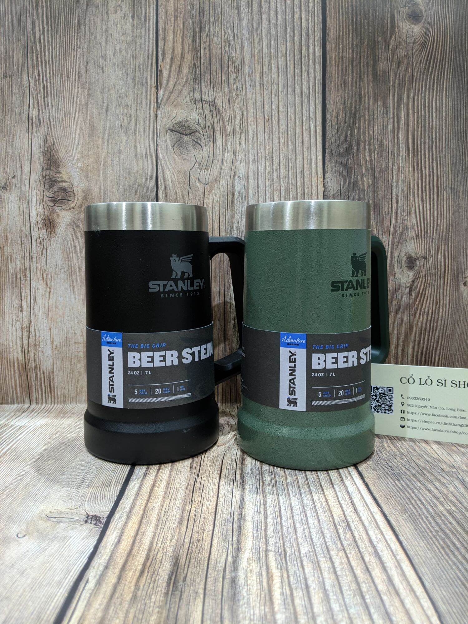 Stanley adventure big grip beer cốc giữ nhiệt
