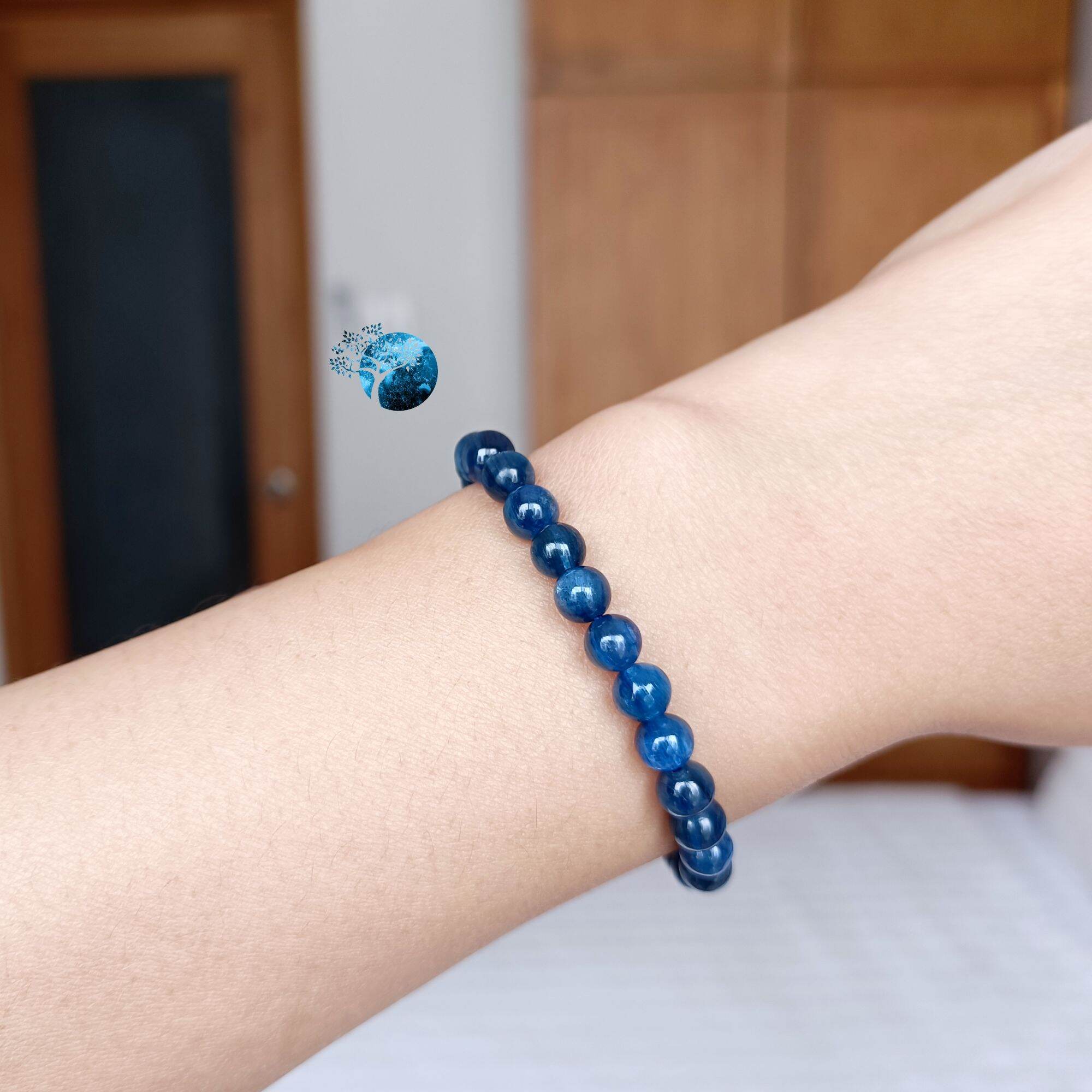 Vòng tay đá kyanite 4.5mm