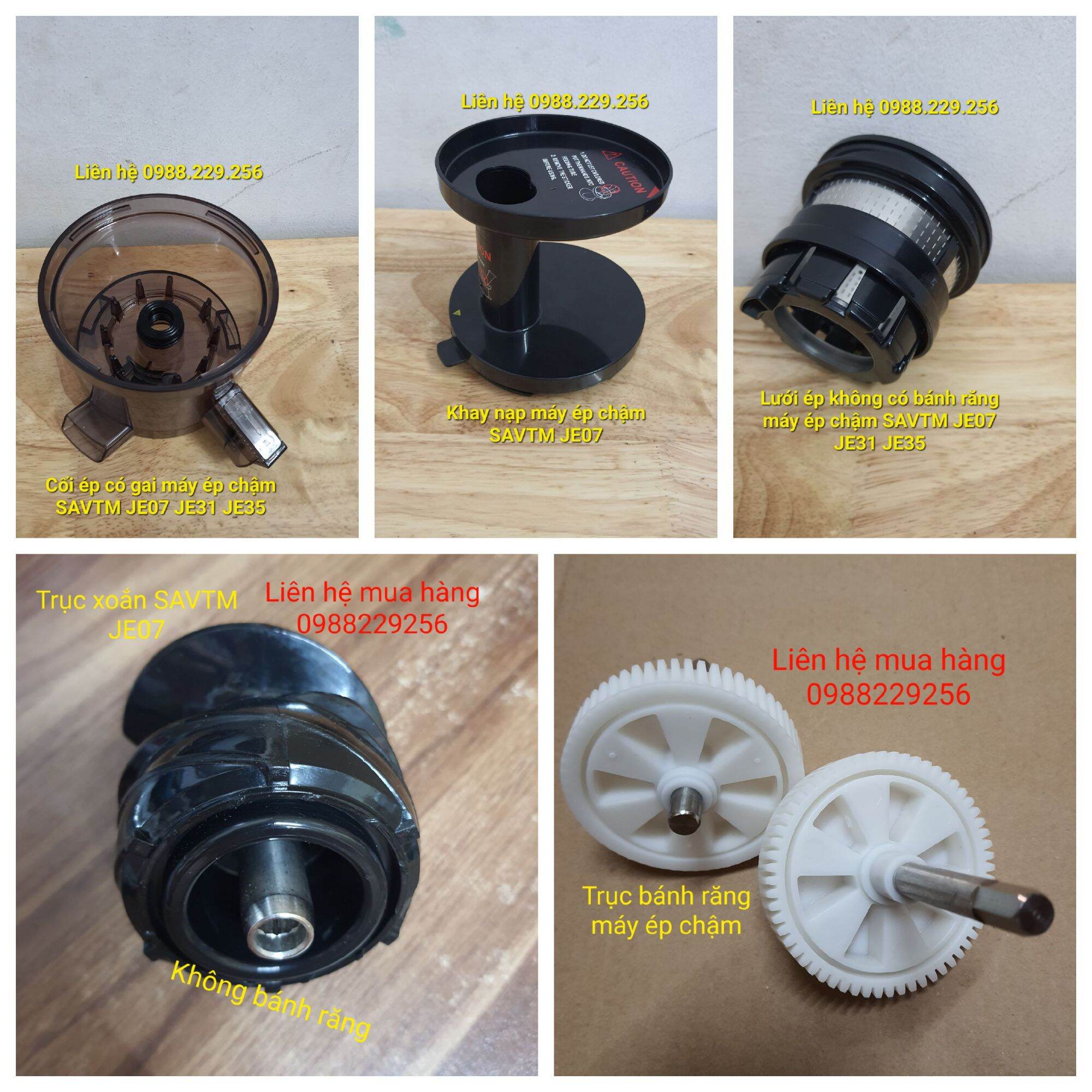 Linh kiện máy ép chậm SAVTM JE07