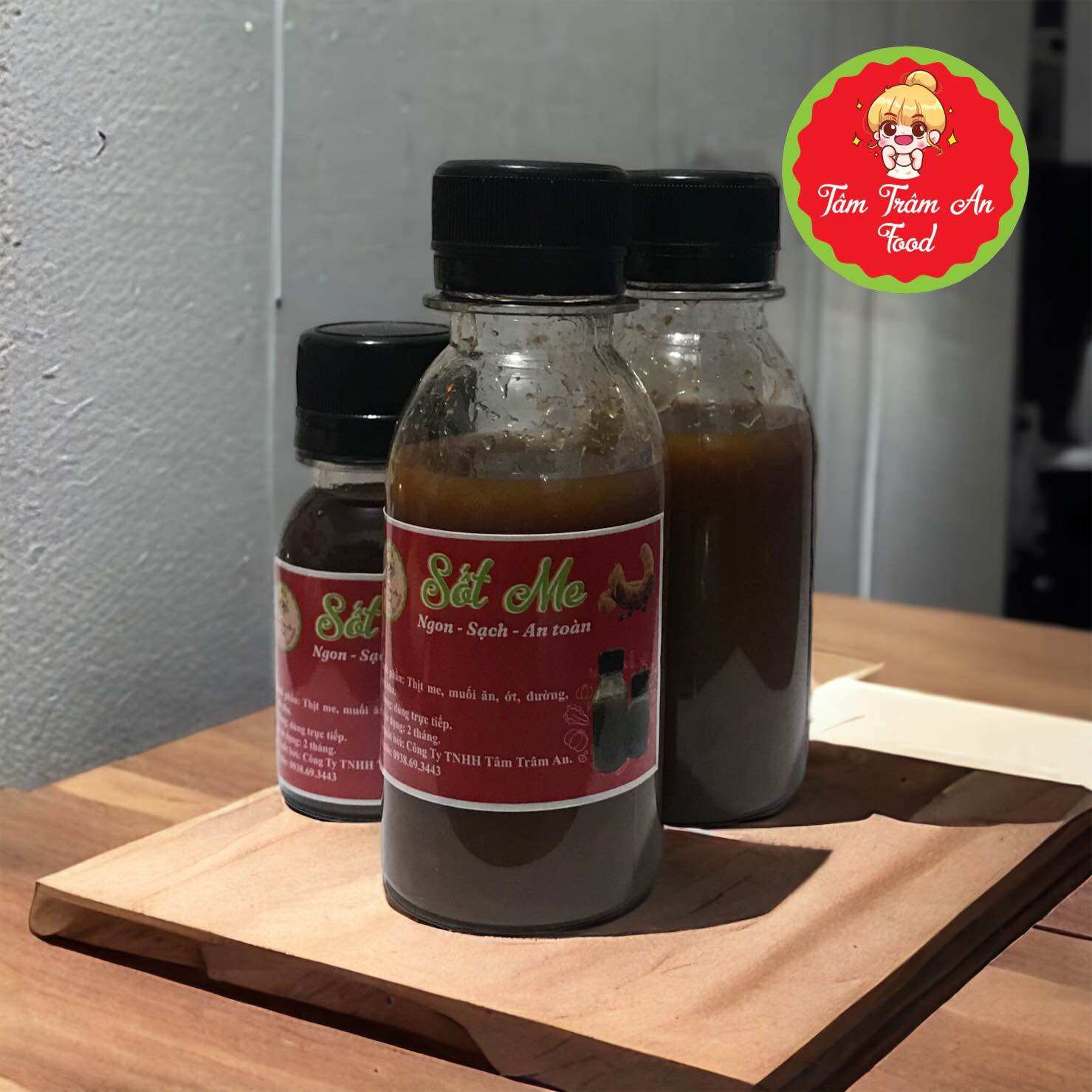 Sốt Me Chấm Bánh Tráng 100ml ~140g ( chua cay ngọt)