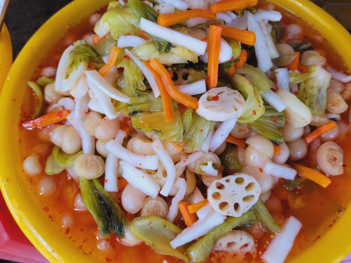 800gr Dưa Món Kim Chi Thập Cẩm Giòn Ngon