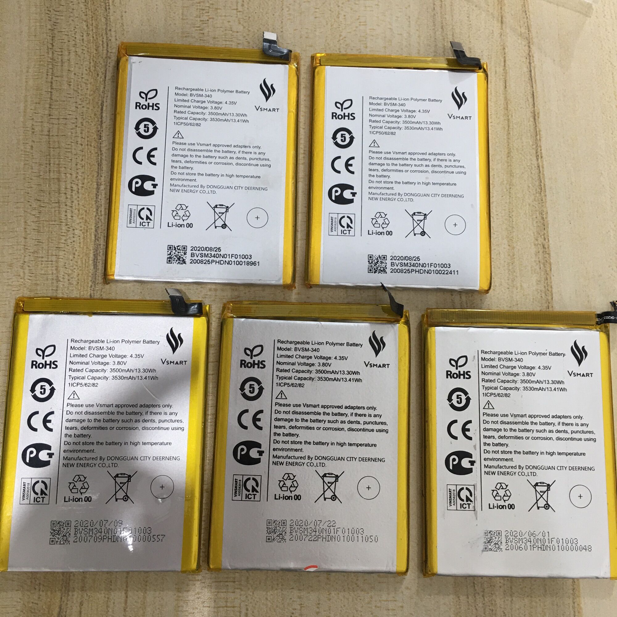 Pin Vsmart Star 4 (V340a) Zin Hàng Cao Cấp