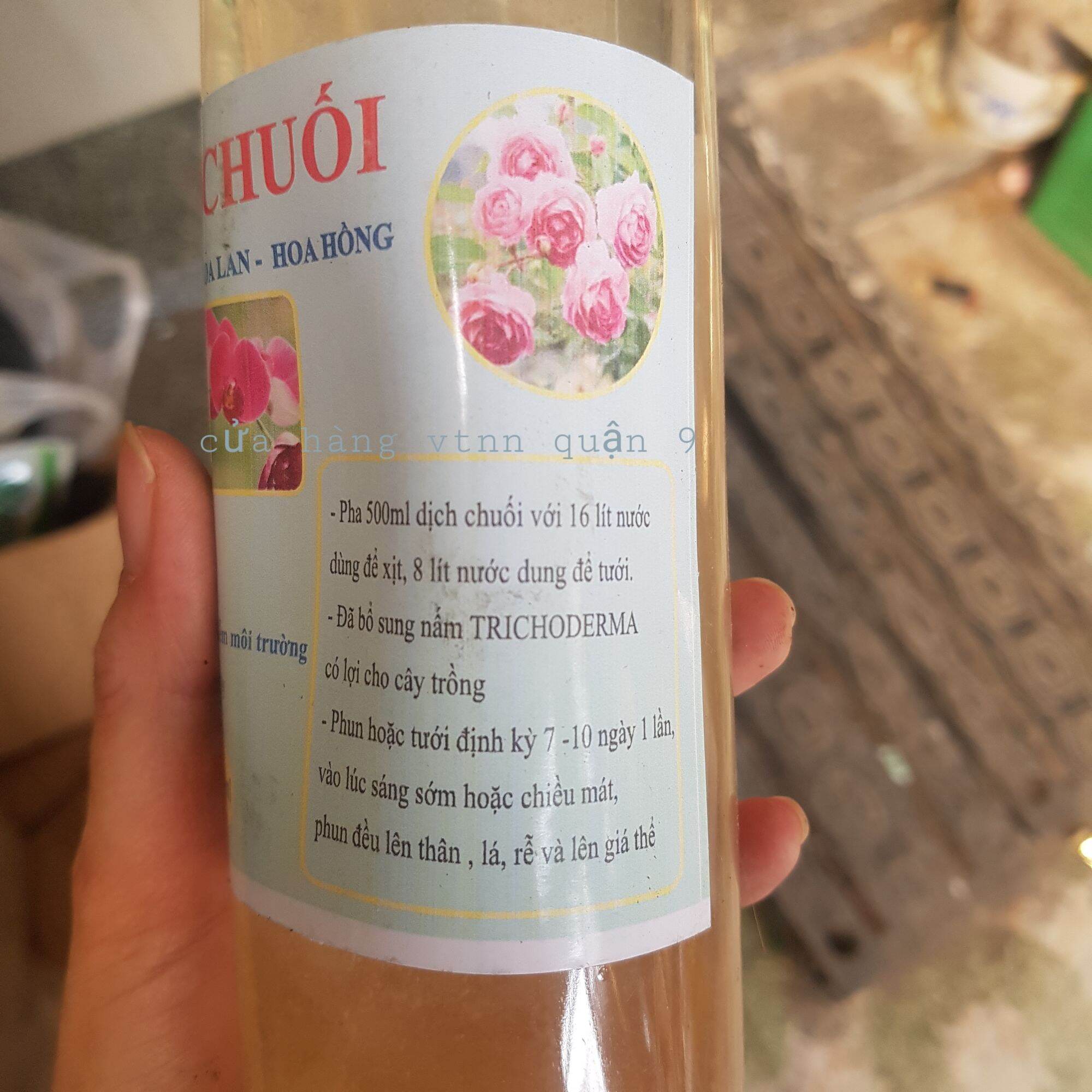dịch chuối trồng lan (500ml)