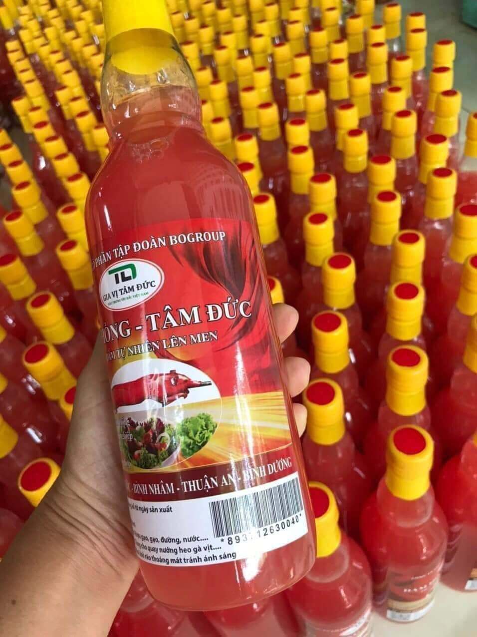 Combo 2 chai dấm lên men tự nhiên