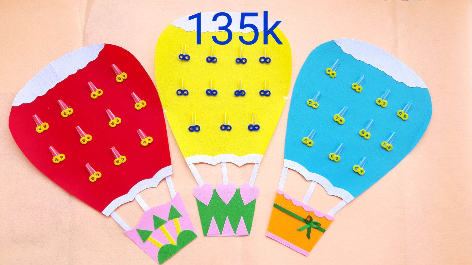 Bảng bé ngoan bằng nỉ- Đồ dùng mầm non bằng nỉ-Đồ chơi bằng vải nỉ