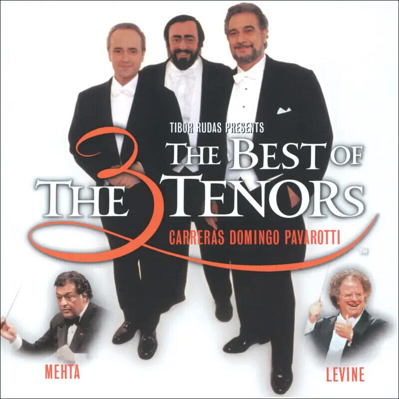 CD Lựa Chọn Concert 3 Tenors Pavarotti Chính Hãng Phiên Bản Kỷ Niệm 30 Năm
