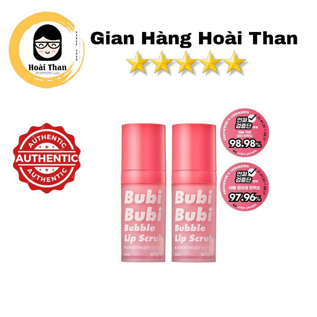 Tẩy tế bào chết môi Bubi Bubi