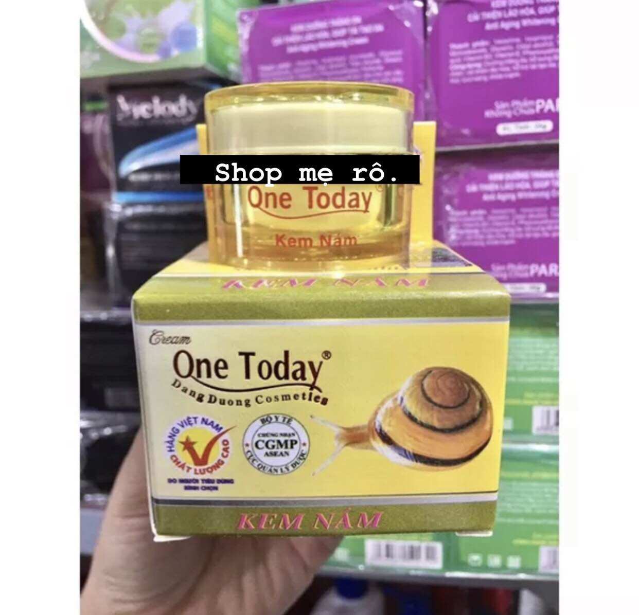 Kem ốc sên one today hết nám hủ 8g