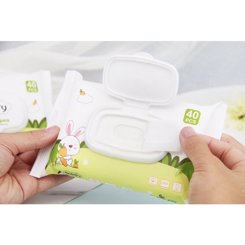 [HCM] KHĂN ƯỚT SUPDRY ( gói 40 tờ )