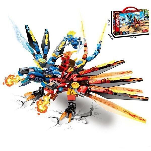 Lego ninja rồng 2 đầu biến hình
