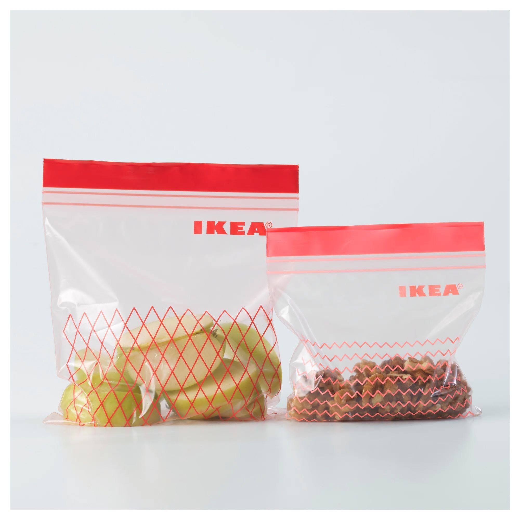 HỘP 60 TÚI ZIP LOCK IKEA ISTAD (1L + 0,4L) - TW Mall