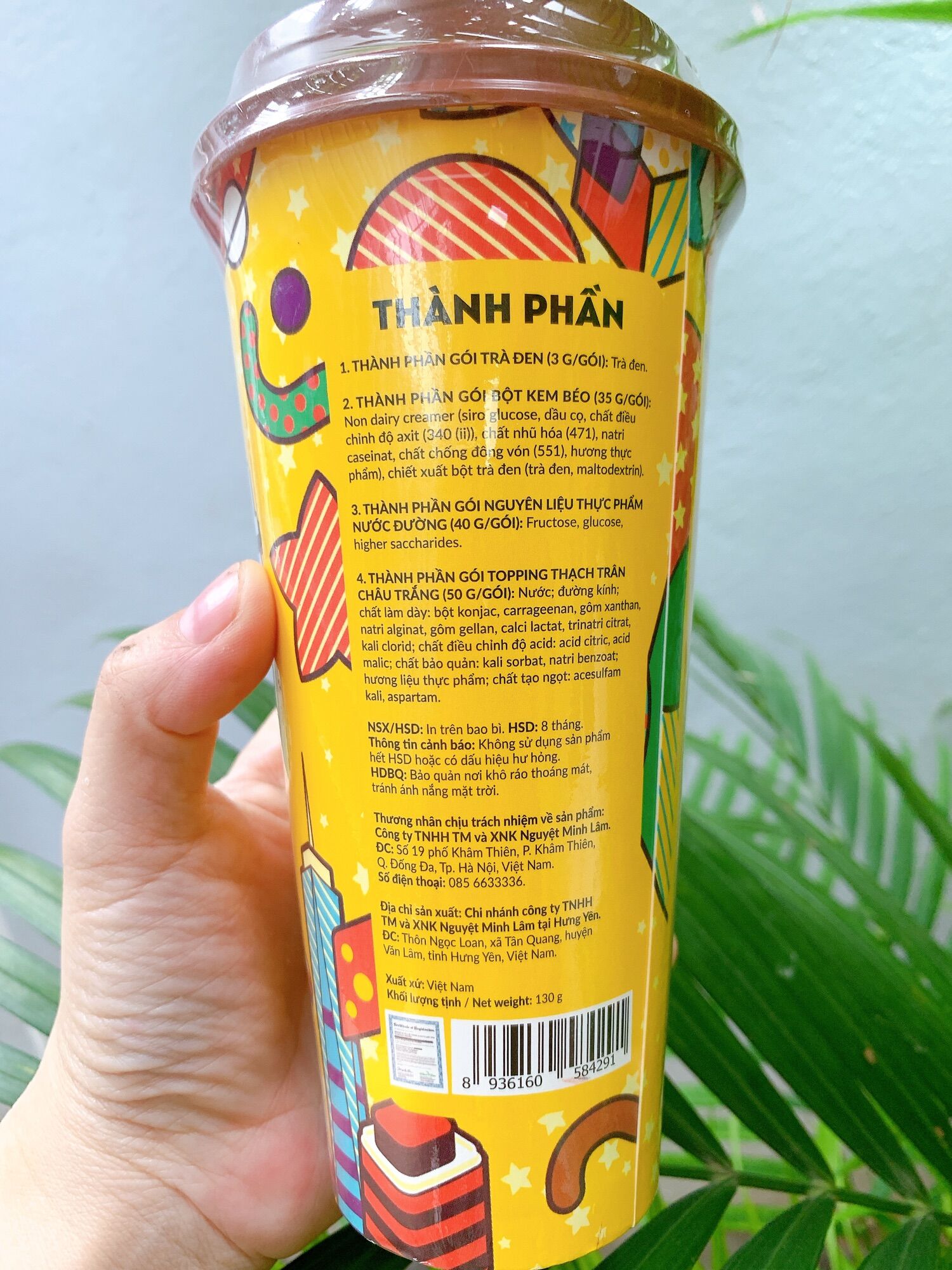 Trà Sữa hộp tự pha của TOCOTOCO Chuẩn vị 500ml(Gồm 2 vị)