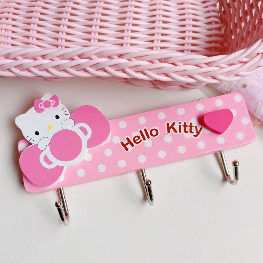 🌸MÓC GỖ HELLO KITTY