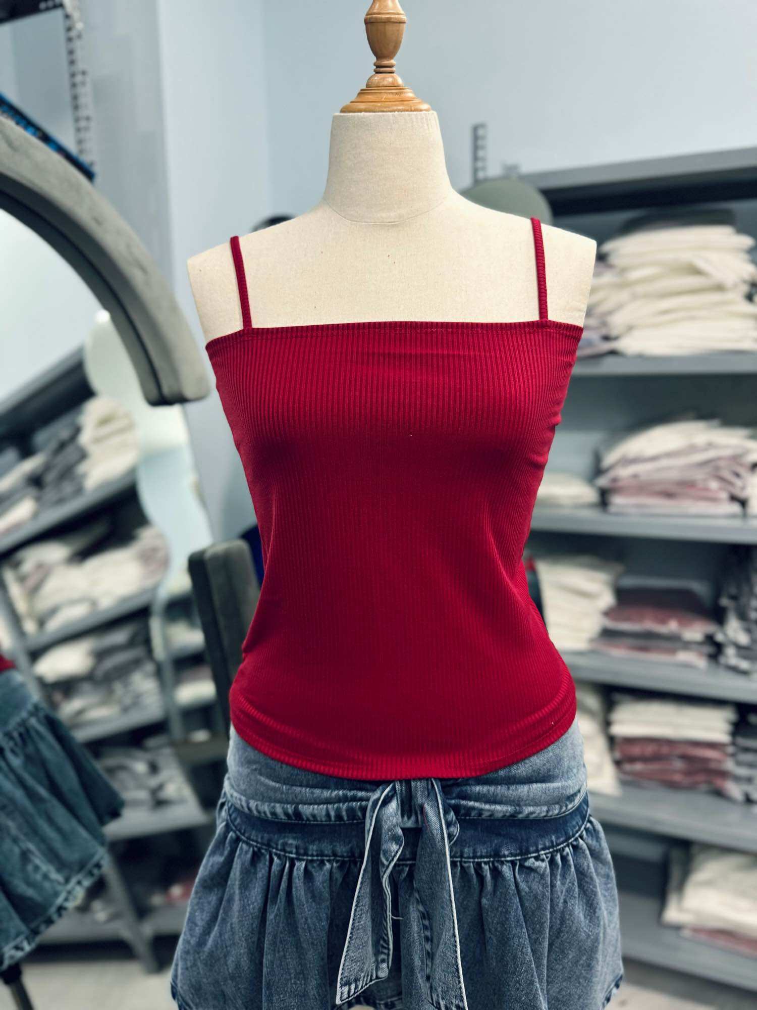 [ SIZE LỚN BIGSIZE 55Kg-100Kg ] ÁO 2 DÂY VIỀN thun tăm co giãn