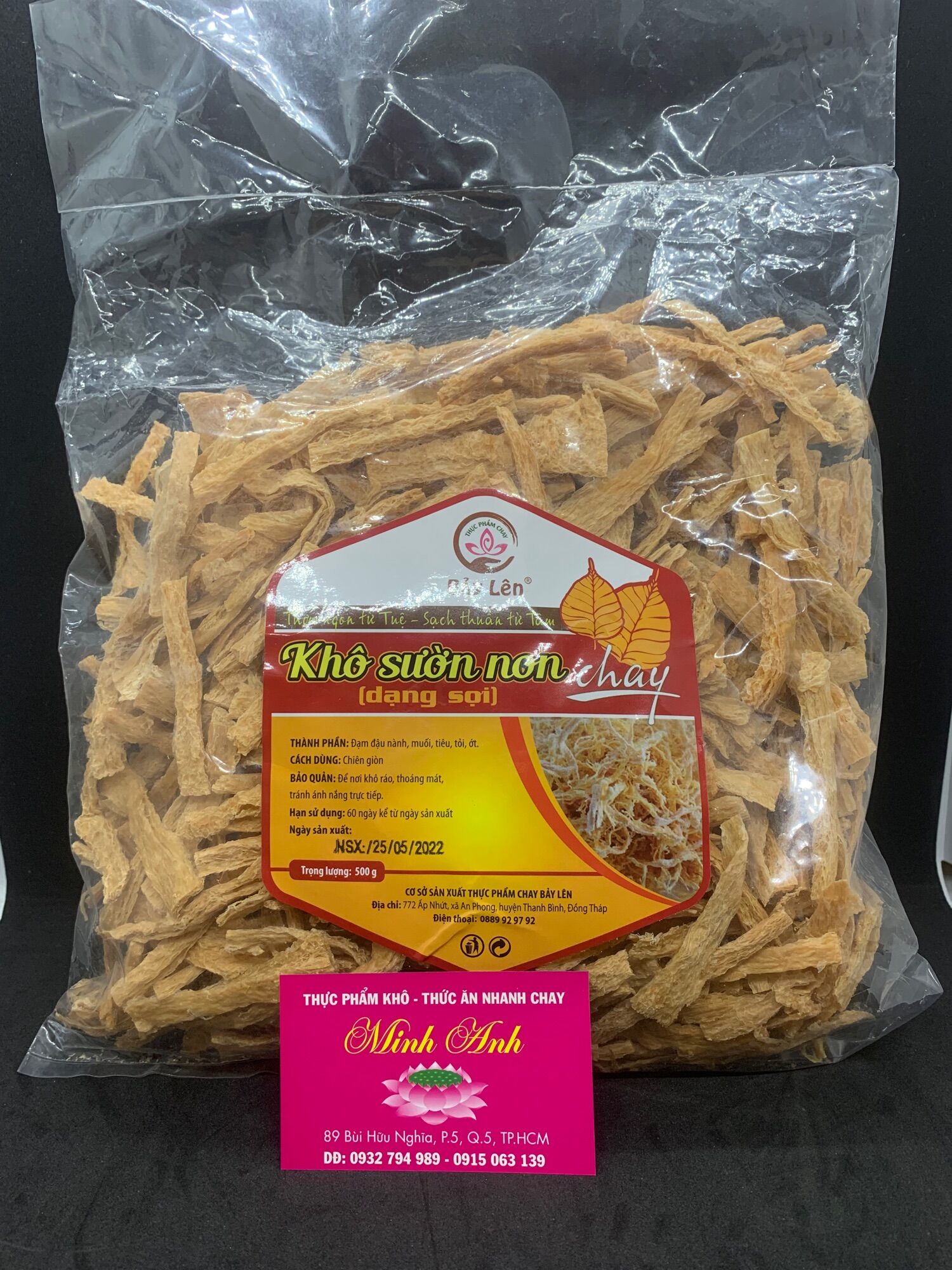 Khô sườn chay bảy lên