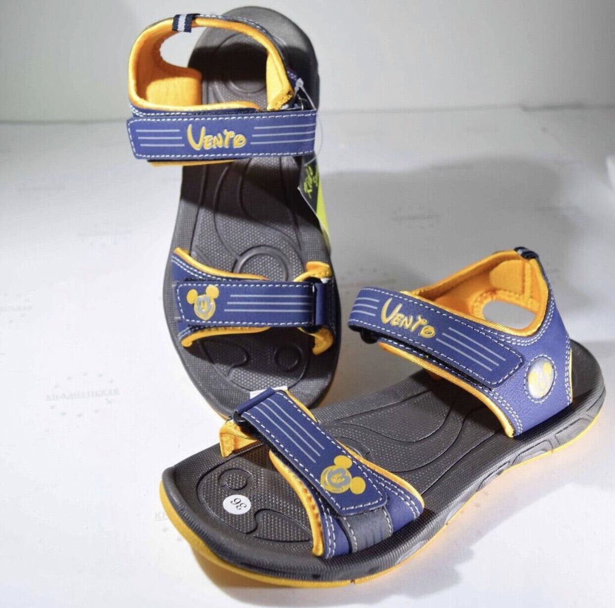 [FREESHIP] Giày Sandal Quai Ngang Chính Hãng Vento Trẻ Em Màu Vàng
