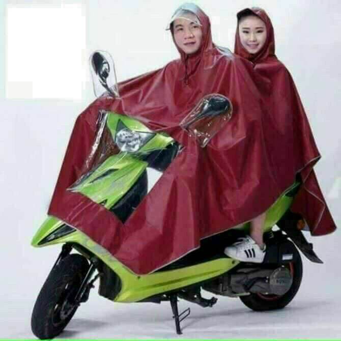Áo mưa 2 đầu