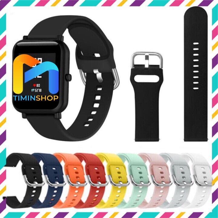 HCMDây đồng hồ Amazfit GTS 4 3 2 2e 2 mini GTS 4 mini GTS Bip Bip U Bip 3